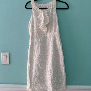 Merona White Eyelet Dress sz 2